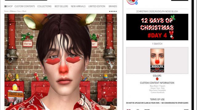 CHRISTMAS 2020 - Rudolph Nose Blush