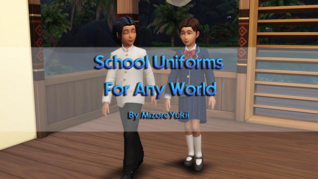 School Uniforms For Any World