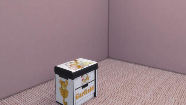 Garfield toy box