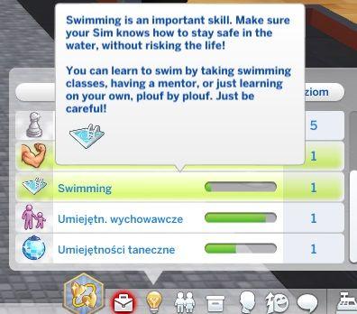 Realistic Swimming for The Sims 4