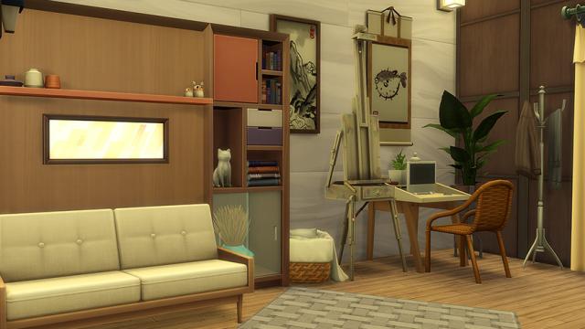 Дом / Anka Loft для The Sims 4