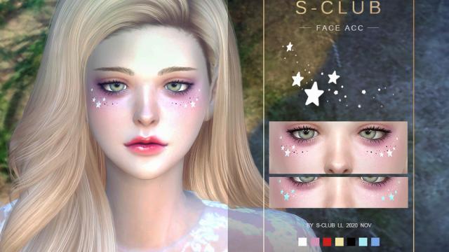 S-Club LL ts4 face Acc 202002(HAT)