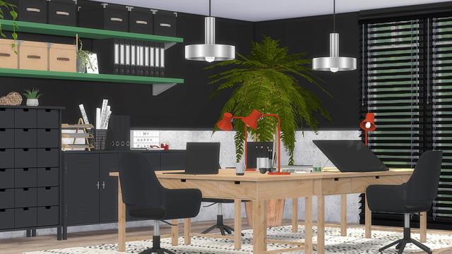 Stannum Office for The Sims 4