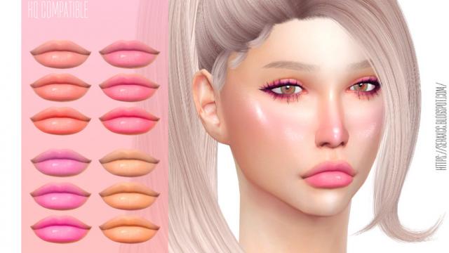 SeraCC - Lipstick 03 AF for TS4