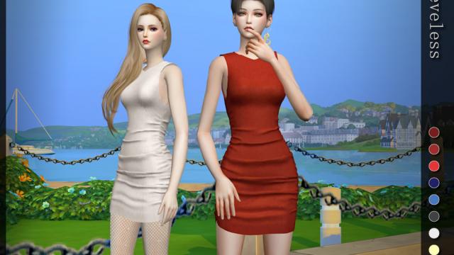 Sleeveless for The Sims 4