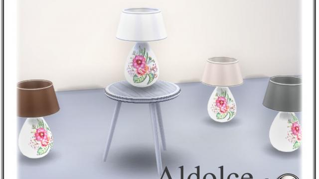 Aldolce bedroom table lamp