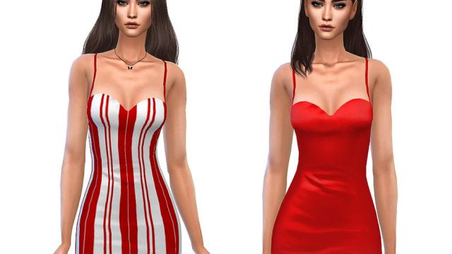 Candy Cane Minidress