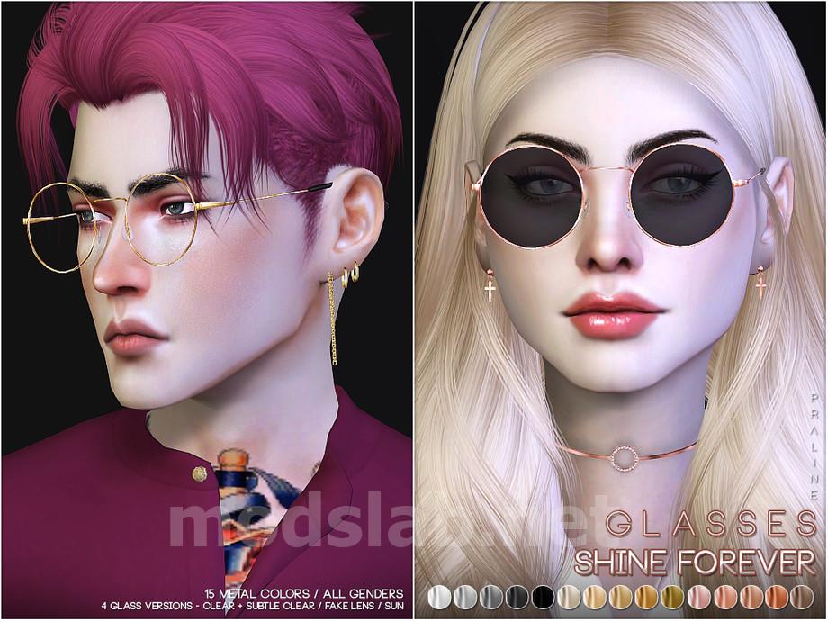 Download Shine Forever Glasses for The Sims 4