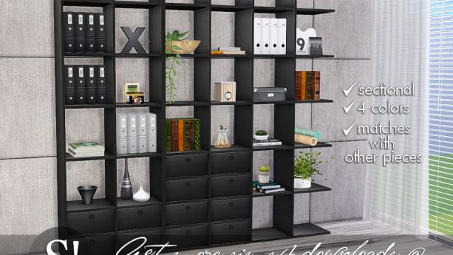 Solatium shelf for The Sims 4