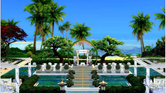 Flouting Arch для The Sims 4