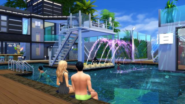 PimpMySims4  Pool Party Event