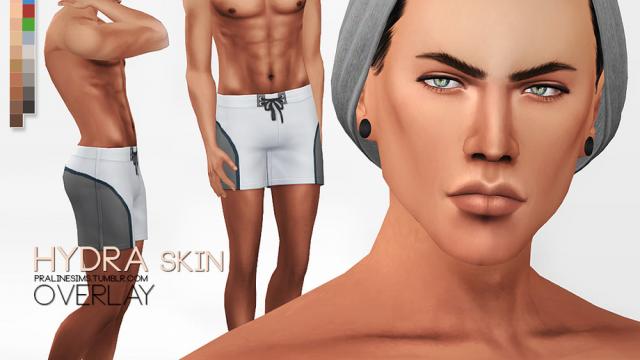 PS Hydra Skin Overlay for The Sims 4