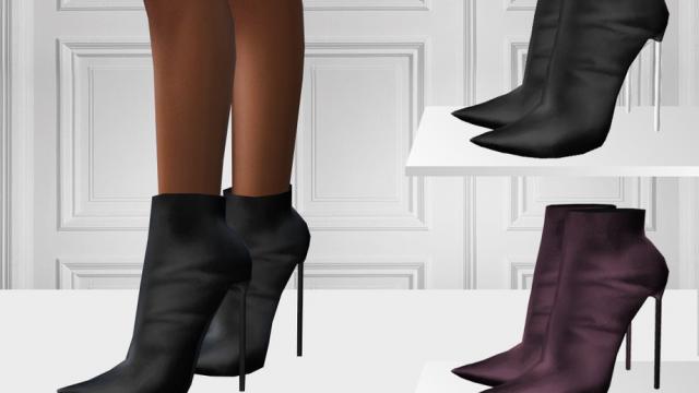 ShakeProductions 600 - High Heel Boots for The Sims 4