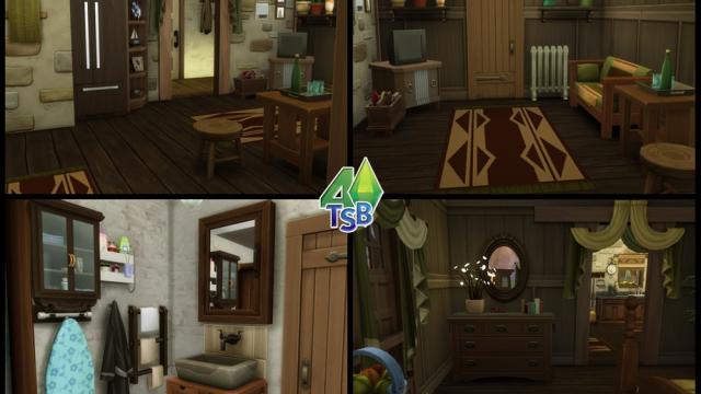 Pebble Cave for The Sims 4