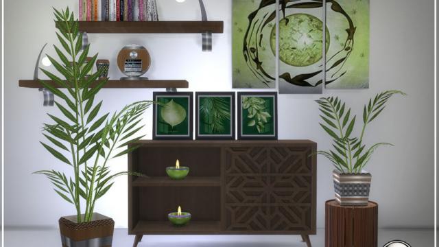 Wuulm living room part2 for The Sims 4