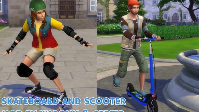 Skateboard & Scooter Mod (Public While Time)