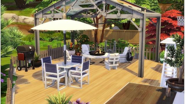 Rental Cabin для The Sims 4