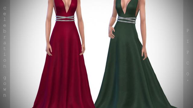 Holiday Wonderland - Celebration Gown.