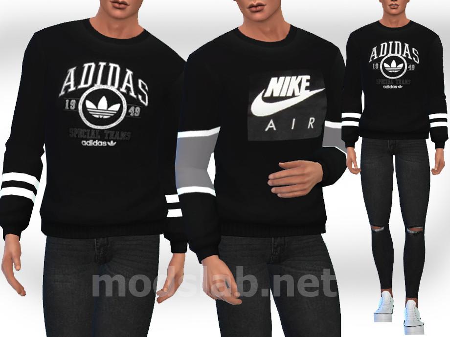 Download Male Sims SweatShirts for The Sims 4