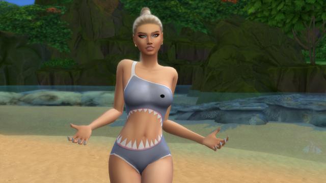 Сборка купальников и нижнего белья для The Sims 4