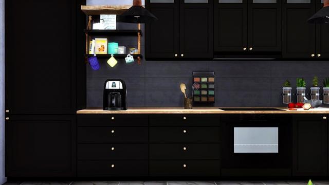 Kitchen Aron для The Sims 4