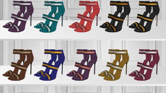 ShakeProductions 592 - High Heels for The Sims 4