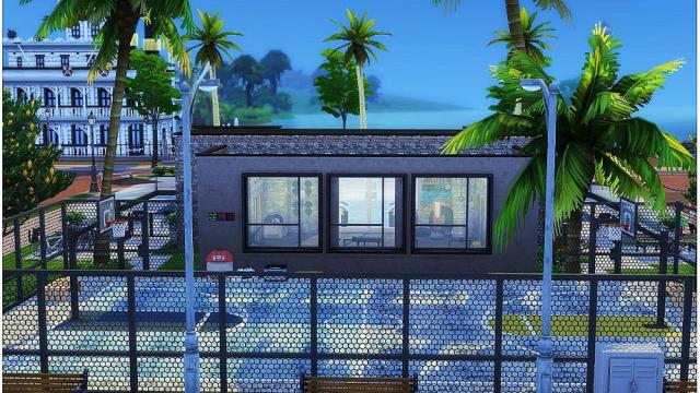 LA GYM for The Sims 4