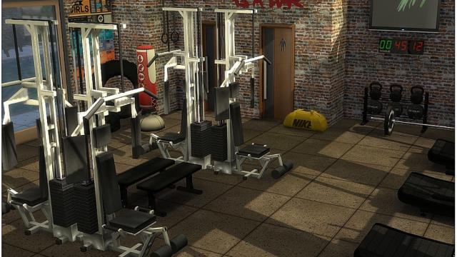 LA GYM for The Sims 4