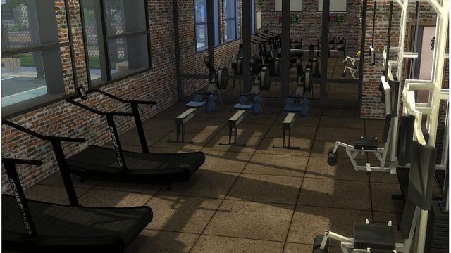 LA GYM for The Sims 4