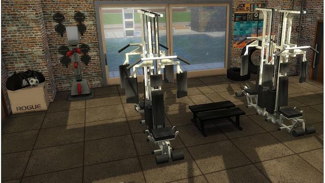 LA GYM for The Sims 4