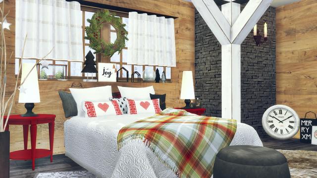 Noella - Bedroom для The Sims 4