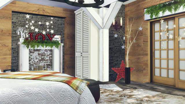 Noella - Bedroom для The Sims 4