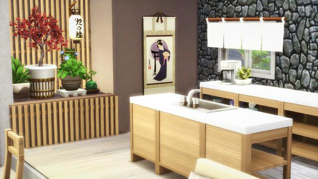 Komorebi Suburban для The Sims 4