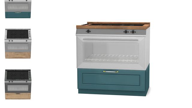 Argon Stove for The Sims 4