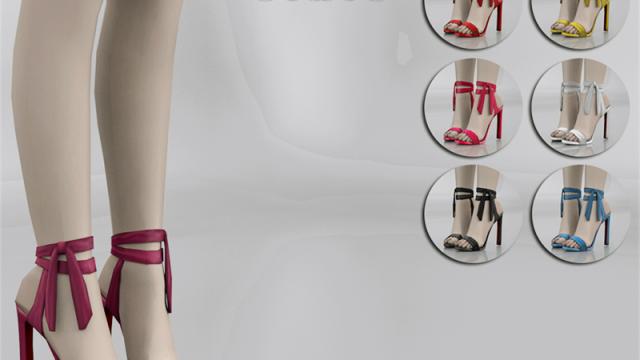 Madlen Zannone Shoes для The Sims 4