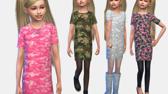 Junior Camo Dress