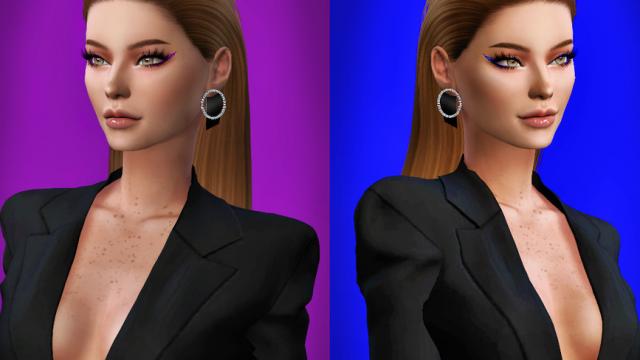 SIMPHORIA 01 Eyeliner for The Sims 4