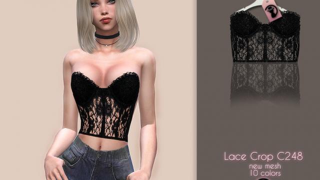 Lace Crop C248