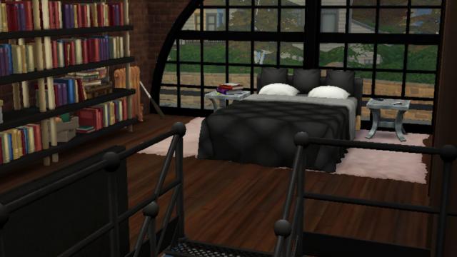 Loft at the pier для The Sims 4