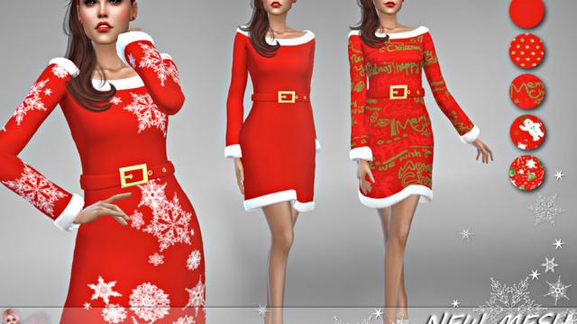 Dress X-MAS 5 - NEW MESH