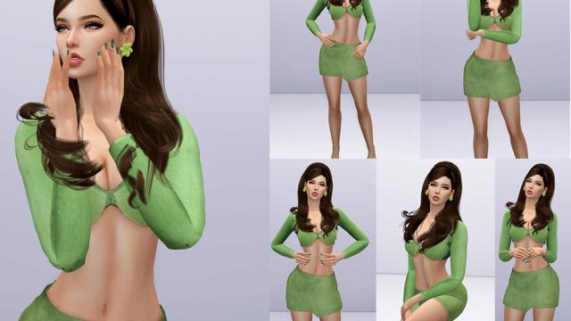 ( )  Positions (Pose Pack) for The Sims 4