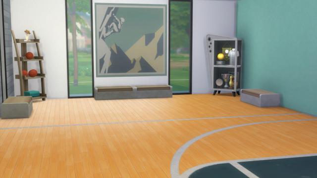 Спортзал / Newcrest Gym для The Sims 4