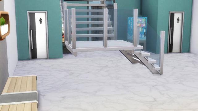 Спортзал / Newcrest Gym для The Sims 4