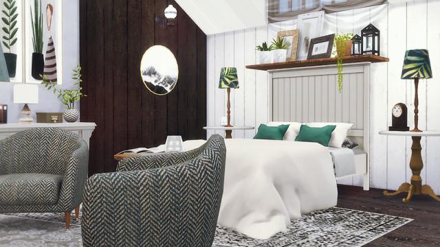 Dani - Bedroom для The Sims 4