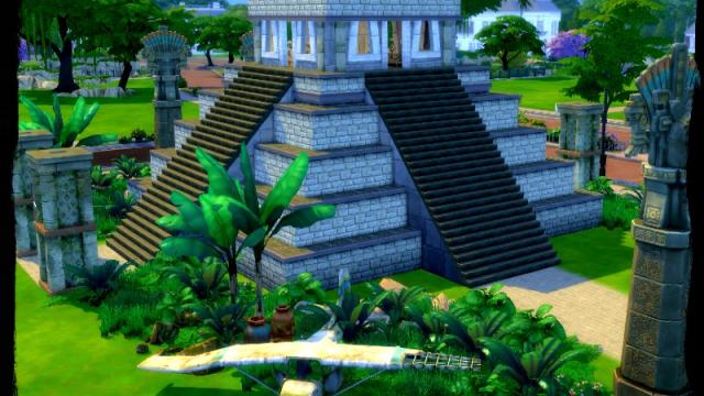 Chichen Itza для The Sims 4