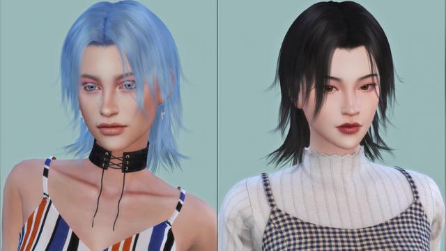 DaisySims Male & Female Hair G23