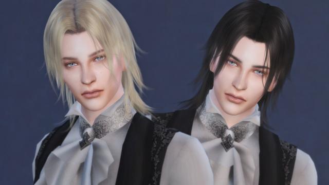 DaisySims Male & Female Hair G23 for The Sims 4