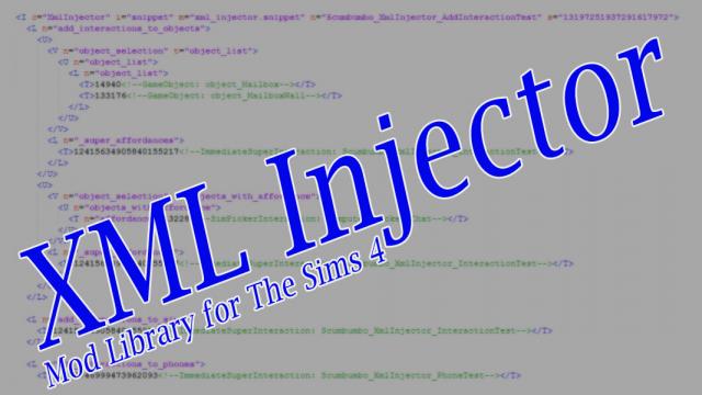 XML Injector for The Sims 4