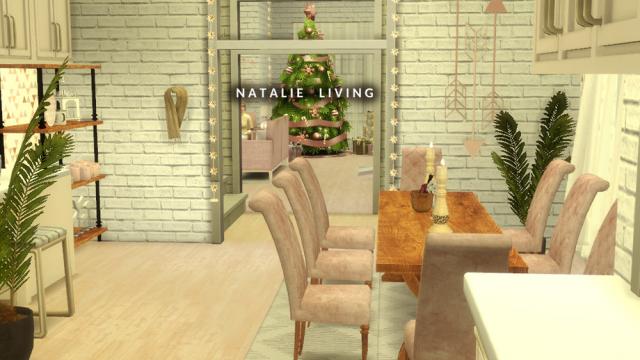 Natalie - kitchen and dining для The Sims 4