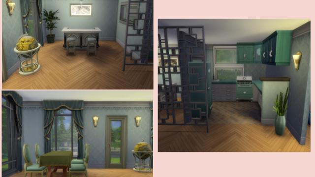 ws 20's Home для The Sims 4